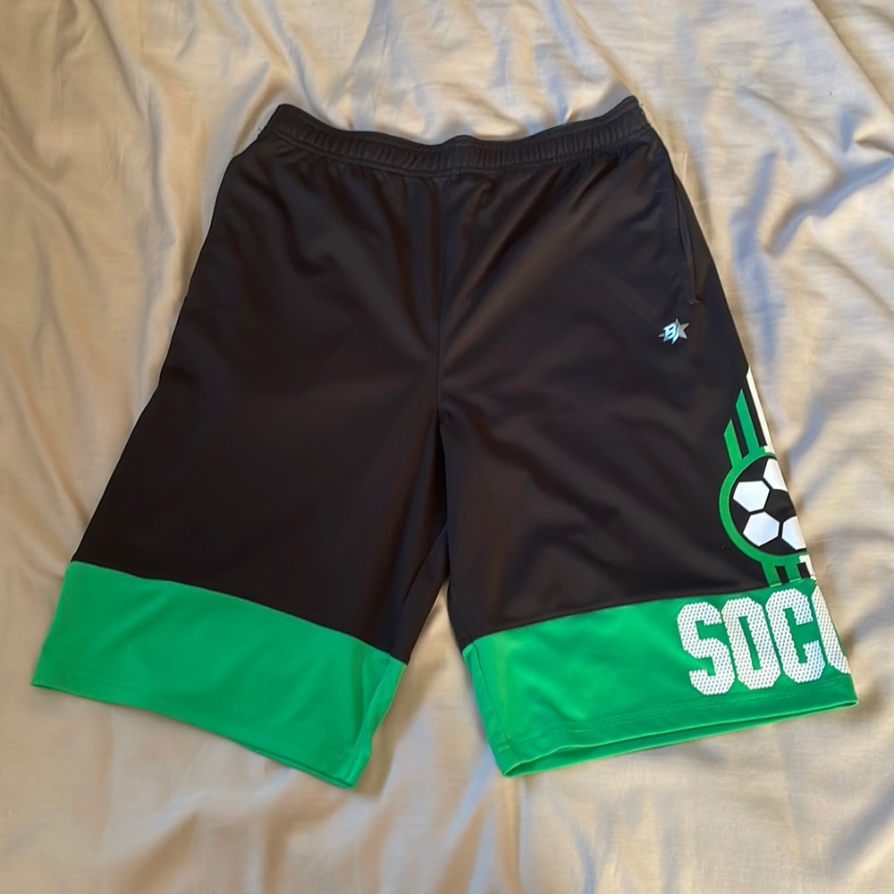 Black/Green Shorts - Brothers - XL